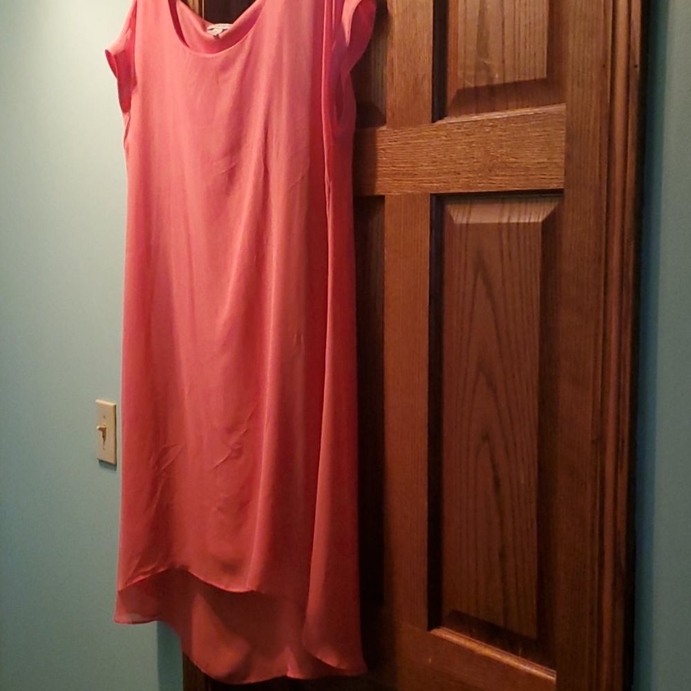 Womens XL Orange Coral Dress by Dana Buchman